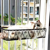 猫吊床猫架窗户玻璃阳台空中悬挂式铁艺挂窝晒太阳神器猫咪用品