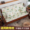 实木红木质沙发垫带靠背连体加厚中式四季防滑老式春秋椅海绵坐垫