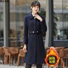 毛呢大衣女银行新款ol职业女装妮子加厚中长款正装工作服秋冬外套