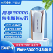 4G随身wifi无线路由器移动笔记本上网卡车载usb卡托无需插卡4g高速流量设备