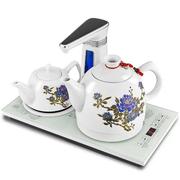 陶瓷茶壶全自动上水电热，水壶智能家用功夫茶具茶道电磁炉煮水茶壶