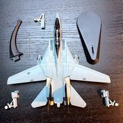 合金飞机F-14雄猫战机成品金属模型带武器机轮可换多涂装支架摆件