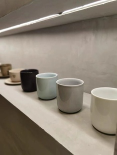 丹麦品牌MENU双层陶瓷保温隔热水杯马克杯INS风咖啡拿铁杯