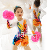 专业花球啦啦队比赛服儿童竞技健美艺术体操服装女团体演出服