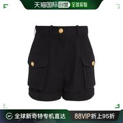 香港直邮Balmain 高腰工装短裤 AF1PA190WB05