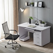 职员电脑桌台式现代单人，多人1.24办公桌，写字台桌椅简约速发家用米