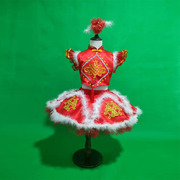 中国少女童儿童喜庆演出服灯笼年红元旦新儿开门舞学生表演服舞蹈