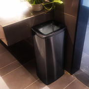 酒店擦手纸垃圾桶大容量高桶家用厨房卫生间无盖30升办公室商用桶