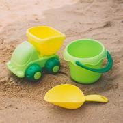 toyroyal皇室玩具沙滩玩沙工具，宝宝洗澡儿童铲子，水桶挖沙套装
