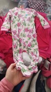 婴幼儿纯棉爬服3-6个月女童连体衣连身衣