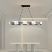 餐厅吊灯现代简约创意个性，艺术厨房吧台饭厅长条，灯led灯轻奢水晶