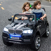 儿童电动车宝宝双座四驱，大电可坐小孩玩具，车遥控超大越野悍马汽车