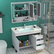 2023适用于欧式实木浴室柜洗手洗脸池盆柜组合现代简约卫生间洗漱