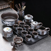 紫砂功夫茶具仿手绘梅花仿古壶茶杯整套泡茶器复古家用陶瓷小套装