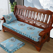 实木沙发垫加厚海绵中式红木沙发坐垫四季通用老式三人春秋椅座垫
