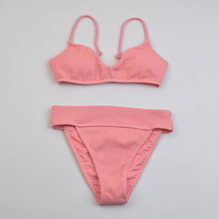 澳洲品牌billa**时尚，纯色比基尼泳衣女聚拢性感bikini多款