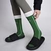 上森长筒袜秋冬款男女袜子运动袜，绿色中筒袜显瘦堆堆袜拖鞋小腿袜