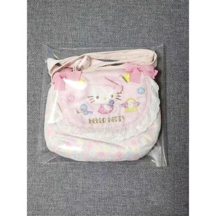 日本hellokitty甜美可爱少女，心单肩包ins风简约日系斜挎包小包包