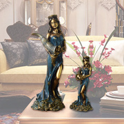 希腊财富女神雕塑雕像开业收银台装饰摆件办公室幸运摆设