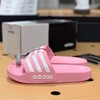 Adidas阿迪达斯经典款运动休闲女孩大童沙滩凉鞋软底拖鞋 G27628