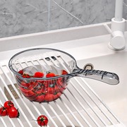 厨房水瓢家用水勺大号长柄塑料水舀子创意透明舀水瓢洗澡洗头勺子