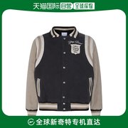 香港直邮潮奢rhude男士黑色卡其色，棉质水洗短夹克