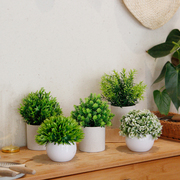 桌面假花仿真绿植盆栽摆件家居，装饰室内植物，盆景假花花卉咖啡厅