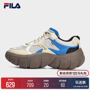 FILA 斐乐气泡鞋女鞋老爹鞋厚底增高鞋子休闲鞋透气运动鞋