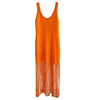 法国S家夏季女装 法式流苏下摆针织吊带连衣裙SFPRO02963