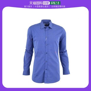 香港直邮moschinomoschino莫斯奇诺，男士棉质衬衫r70w650-2532
