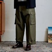 kuffylinkarmypants法式军裤，工装裤长裤休闲直筒，美式多口袋ivy