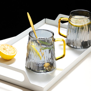 玻璃杯家用水杯女2024高颜值大容量耐高温透明玻璃壶凉水壶