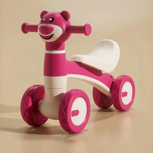 儿童平衡车1一3岁小孩，无脚踏溜溜车滑步车，婴儿学步四轮宝宝滑行车