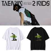 SHINEE李泰民TAEMIN单曲2 KIDS周边打歌衣服同款短袖T恤宽松