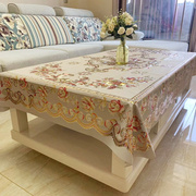 长方形烫金桌布pvc茶几，垫防水防油防烫欧式平面，免洗塑料餐桌布