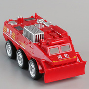宝宝儿童玩具工程车仿真滑行男孩，小汽车消防军事玩具车模型消防车