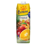 塞浦路斯进口饮料塞浦丽娜牌，热带果汁1l*12盒果汁饮料
