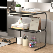 办公桌置物架桌面收纳架，办公室工位托架，整理神器书桌多层组合书架
