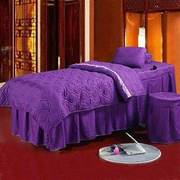 美容院床罩四件套按摩床美体床套M单件三件套。。