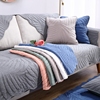 四季防滑沙发垫北欧纯色沙发套简约现代沙发巾全棉布艺沙发坐垫罩