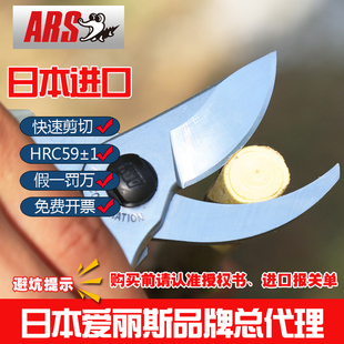 日本ars130dx爱丽斯修枝剪园艺，剪修剪树枝，果树园林树枝花艺剪