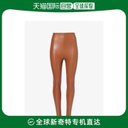香港直邮潮奢 COMMANDO 女士高腰仿皮打底裤
