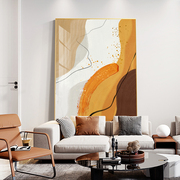 沙发背景墙装饰画客厅2023莫兰迪挂画现代玄关落地高档抽象画