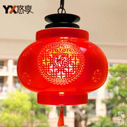 中国风红灯笼 陶瓷罩 耐高温 不掉色 易清洗