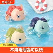 婴儿洗澡玩具儿童戏水小黄鸭游泳宝宝小孩玩水小鸭子男女孩孩子