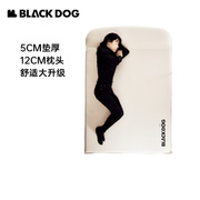 blackdog黑狗户外露营自动充气床垫帐篷睡垫，野营地垫气垫懒人便携