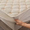 珊瑚牛奶法兰绒床笠单件加厚夹棉1.8m床罩冬天加绒保暖床套罩冬款