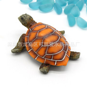 仿真乌龟树脂小乌龟鱼缸水族箱造景装饰海洋，主题装饰乌龟