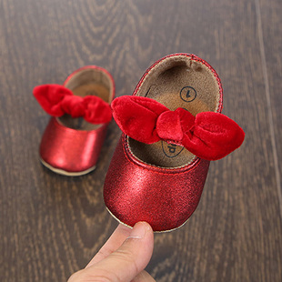 婴儿学步鞋夏季薄款五六七八九个月，宝宝鞋子软底透气布底女婴幼儿