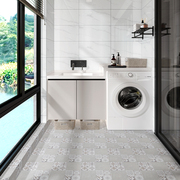 灰色连纹大理石瓷砖300X300墙砖 厨房卫生间阳台亮光爵士白釉面砖
